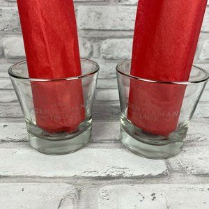 2 Jack Daniel’s Gentleman Jack Whiskey Glasses